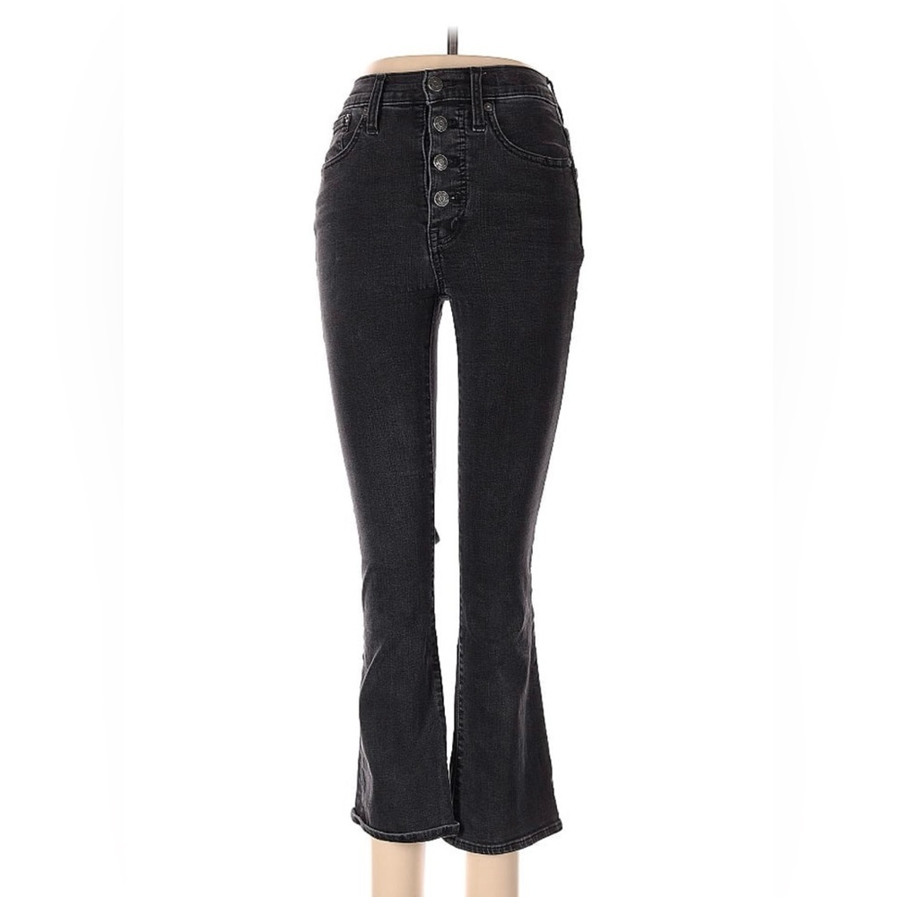 Madewell Charcoal Flare Jeans